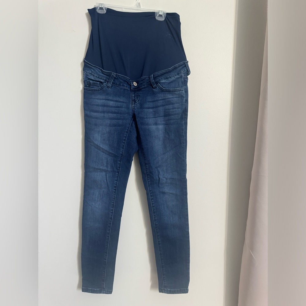 Maternity jeans 7/27 pink blush